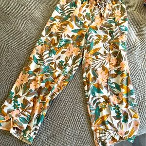 Split Leg Palazzo Pants